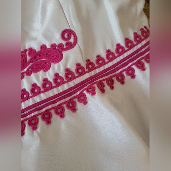 Vintage Pearl of Marchesa Cord Soutache Peplum Mini Dress - Picture 3 of 11